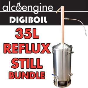 35L Alcoengine Reflux Copper still - 35L Digiboil boiler