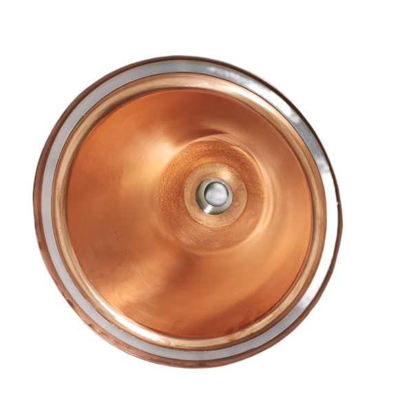 Large Alembic Copper Dome for 65L Digiboil - 4" Ferrule