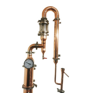 Copper PostPosition 3" Gin Basket for Modular Still