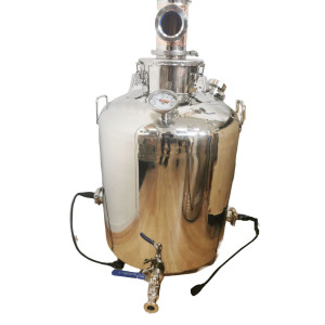 100L/240V/4400W 5 x 4" Plates Copper Gin Making Distillery Free power station