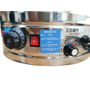 60L Stillmate 4 x 3" Crystal Clear Bubble Plate Still Kit Frew power Station