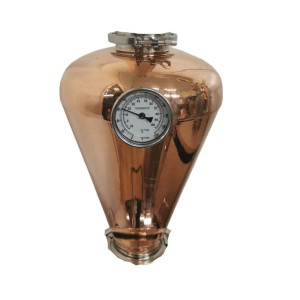 4" Fitting Copper Onion Head/Helmet - Long neck
