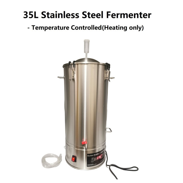 35L Temperature Controlled Stainless steel Fermenter
