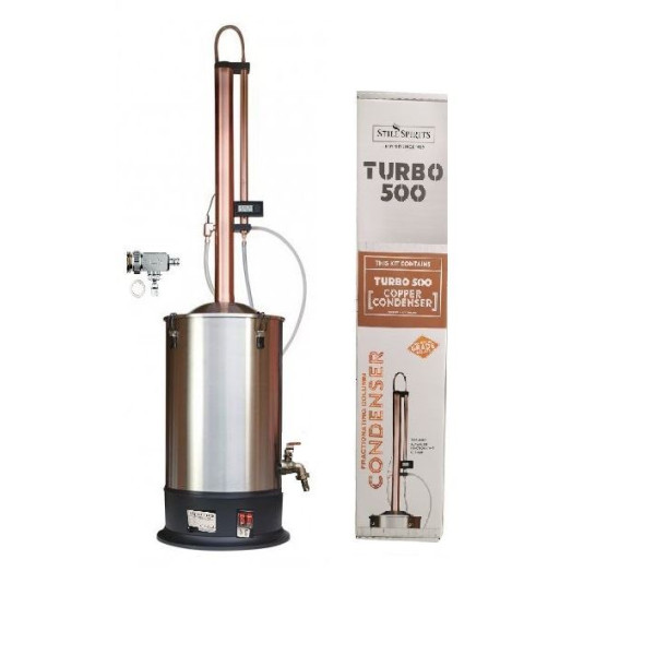 Classic Still Spirits Turbo 500 Copper Condensor Distillery Kit