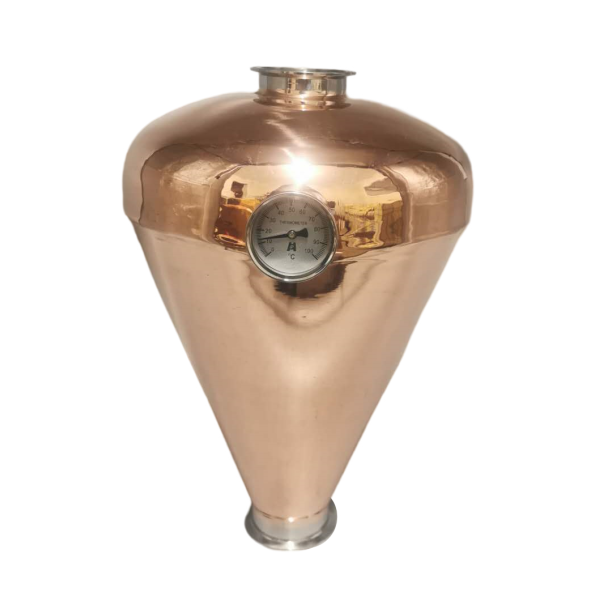 3" Fitting Copper Onion Head/Helmet - Long neck