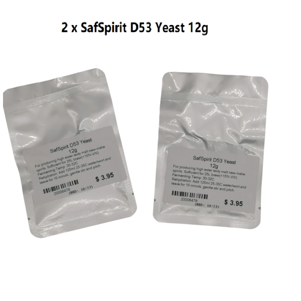 Repacked Fermentis Safspirit D53 Yeast 12g