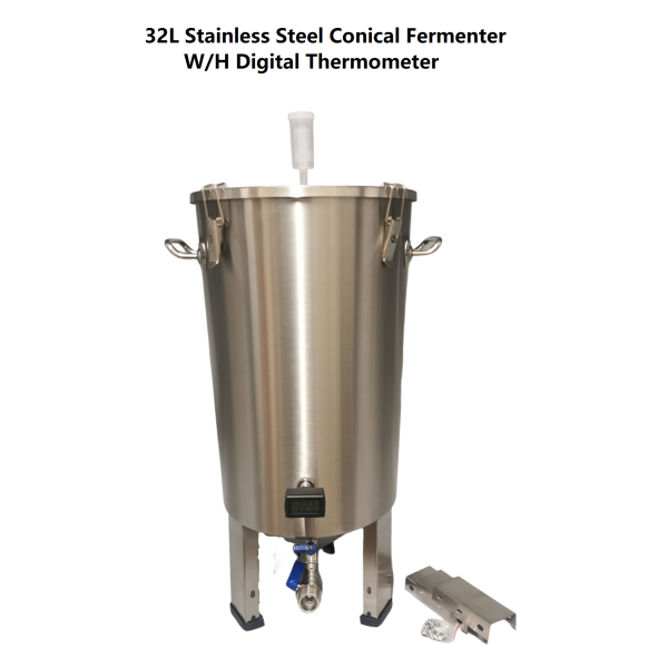 New 32L Full Stainless Steel Conical Fermenter