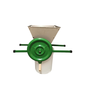 Manual 20L Stainless Steel Hopper Grape Crusher