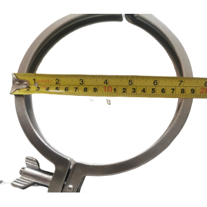 Heavy-duty 6" Tri Clover SS clamps
