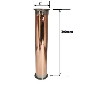 2"/300mm Copper Tri-clover Pipe