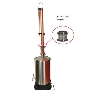 2 Inch Tri-Clover - T500/Still Spirits Alembic Condensor Adaptor