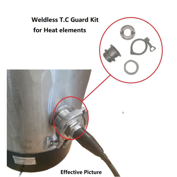 Weldless Triclove Guard Kit for 2200W Heat Element