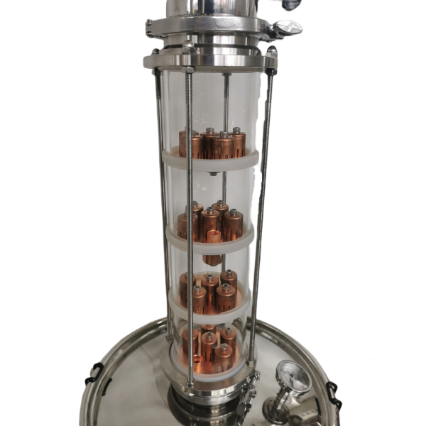 4 Inch x 4 Plats Crystal clear Column