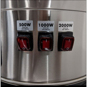 65L/3400W Digital Turbo Boiler - With SS Lid