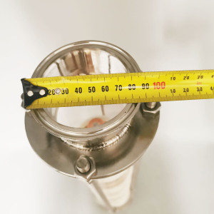 3 Inch x 4 Plats  Crystal clear Column