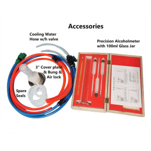 New Stillmate 240v/2400W/50L SS 3" x 4 Plate Modular  Still Power Controlled