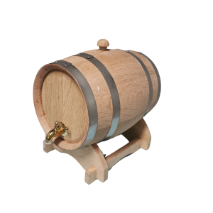 5L French Oak Barrel with brass tap