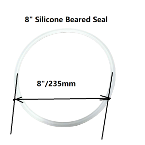 8  Inch Tri-Clover silicone Beaded Seal