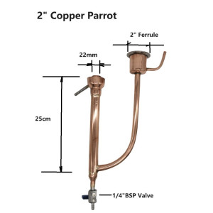 2" Tri-clover Fitting Copper Parrot