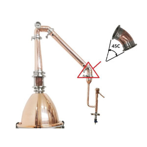 2 Inch Copper 45C Elbow
