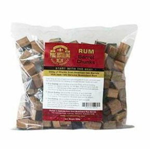 Pure Distilling Rum  Barrel Chunks 500g