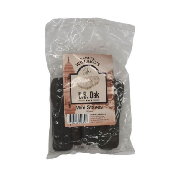 Samuel Willards US Oak Mini Staves  100g