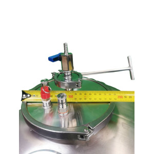New 65L Stainless Steel Conical Fermenter Basic Setup