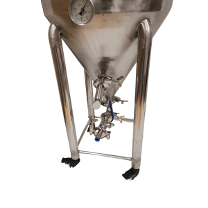 New 65L Stainless Steel Conical Fermenter Basic Setup