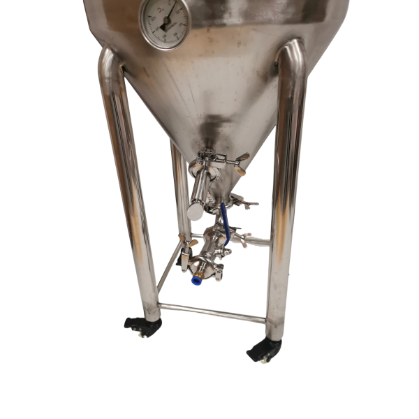 New 65L Stainless Steel Conical Fermenter Basic Setup