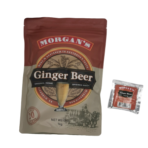 Morgans Ginger Beer Pouch 1kg (Make 18L)