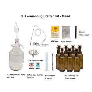 5L Brewing Fermenting Starter Kit - Mead