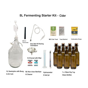 5L Brewing Fermenting Starter Kit - Cider