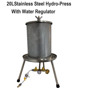 20L Stainless Steel Hydro-Press with water regulator