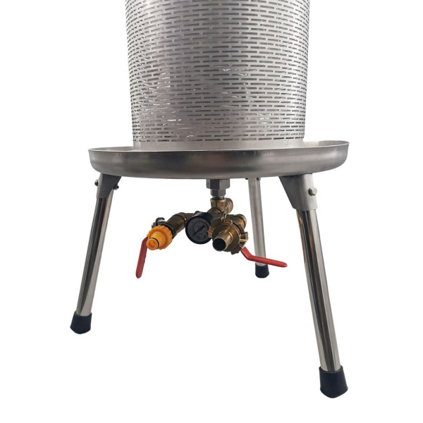 20L Stainless Steel Hydro-Press with water regulator