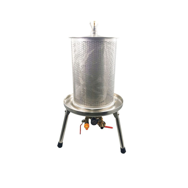 40L Stainless Steel Hydro-Press with Water Regulator
