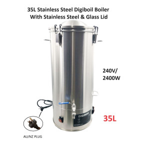 35L Digital Turbo Boiler with Stainless steel & Glass Lid