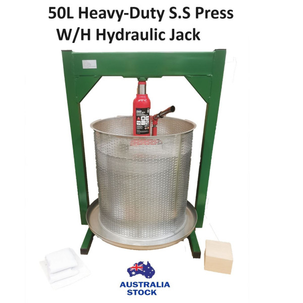 New Heavy Duty 50L Stainless steel Hydraulic Press