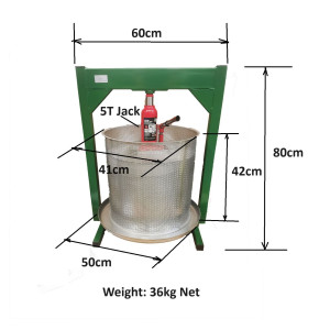 New Heavy Duty 50L Stainless steel Hydraulic Press