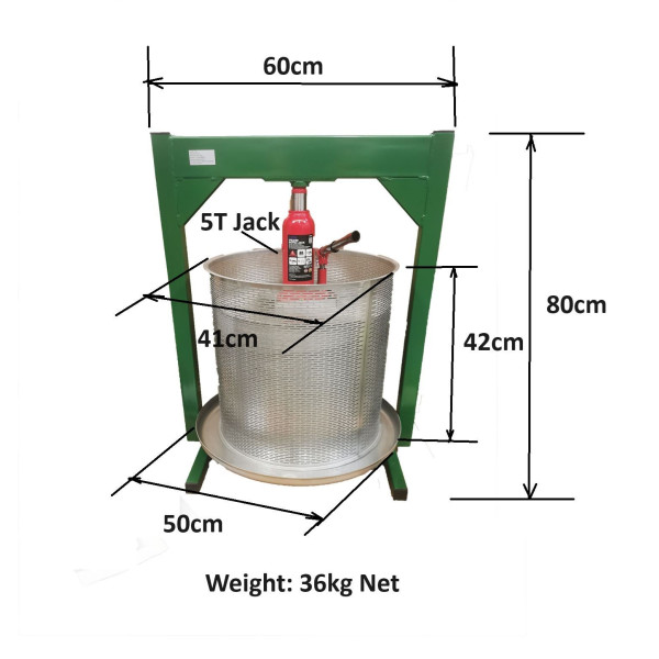 New Heavy Duty 50L Stainless steel Hydraulic Press