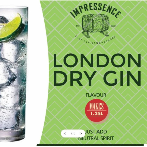 Impressence - London Dry Gin Spirit Flavouring