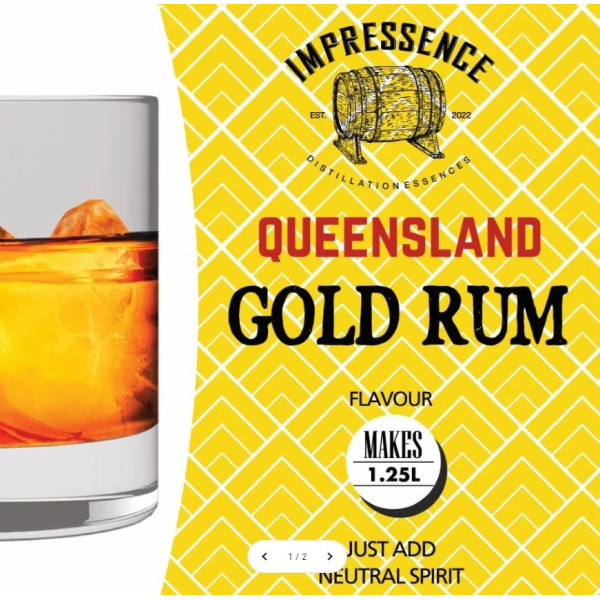 Impressence - Queensland Gold Rum Spirit Flavouring