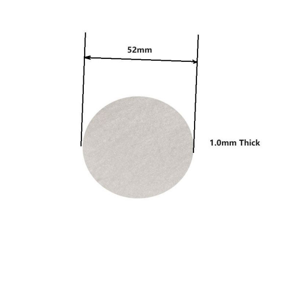 Cotton Filter Pad for Ultimate Filter 52mmmm