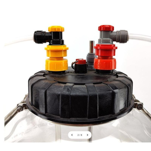 Ball lock Keg Disconnector - Beer-Duotight 8mm ID hose