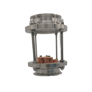 3 Inch Sight Glass with copper bubble plates
