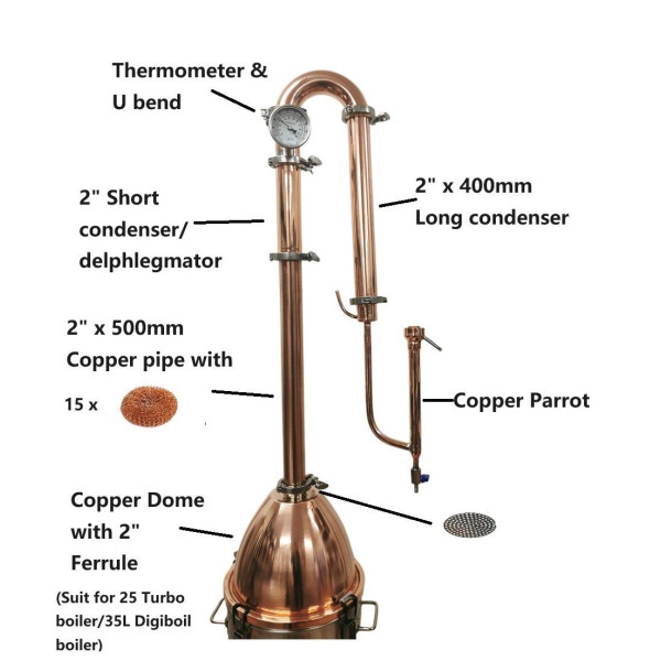 35L Digi-Mash & Full Copper 2-in-1 Dome & Condenser Kit