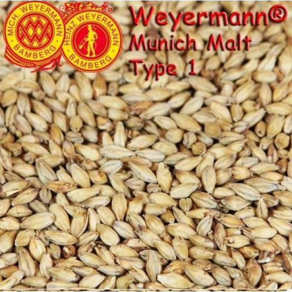 German Weyermann Munich T1(Light Munch )Malt 100 g