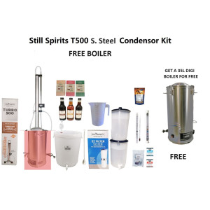 Still Spirits T500 Stainless steel Condensor Kit FREE 35L Digiboil