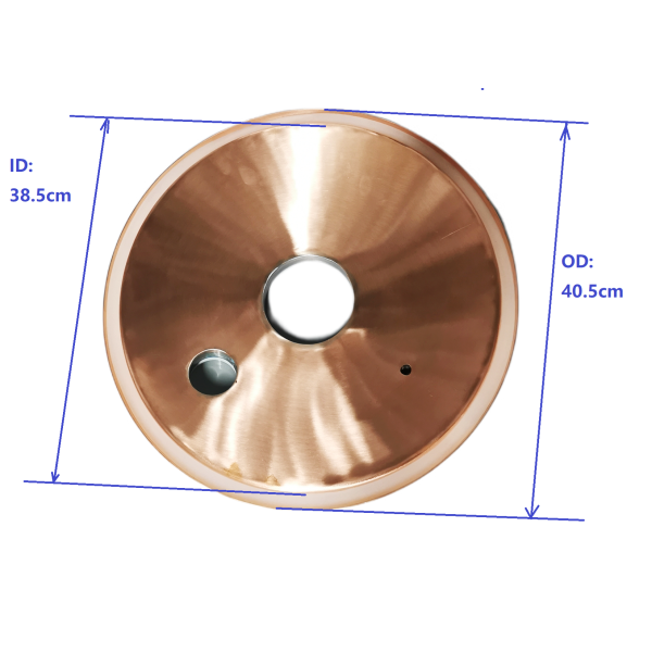 Heavy Duty Copper Lid for 65L Digi boiler with 3" fitting