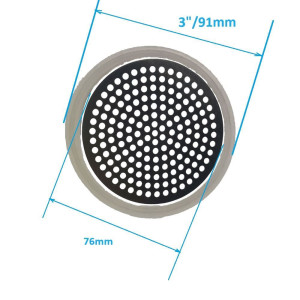 75mm Stainless Sieve plate for 3 Inch Tri-clover Fitting with seal kit