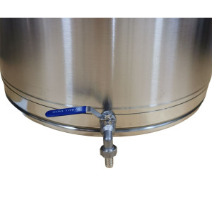 64L Full stainless steel Fermenter/Storage Tank with SS Dolly
